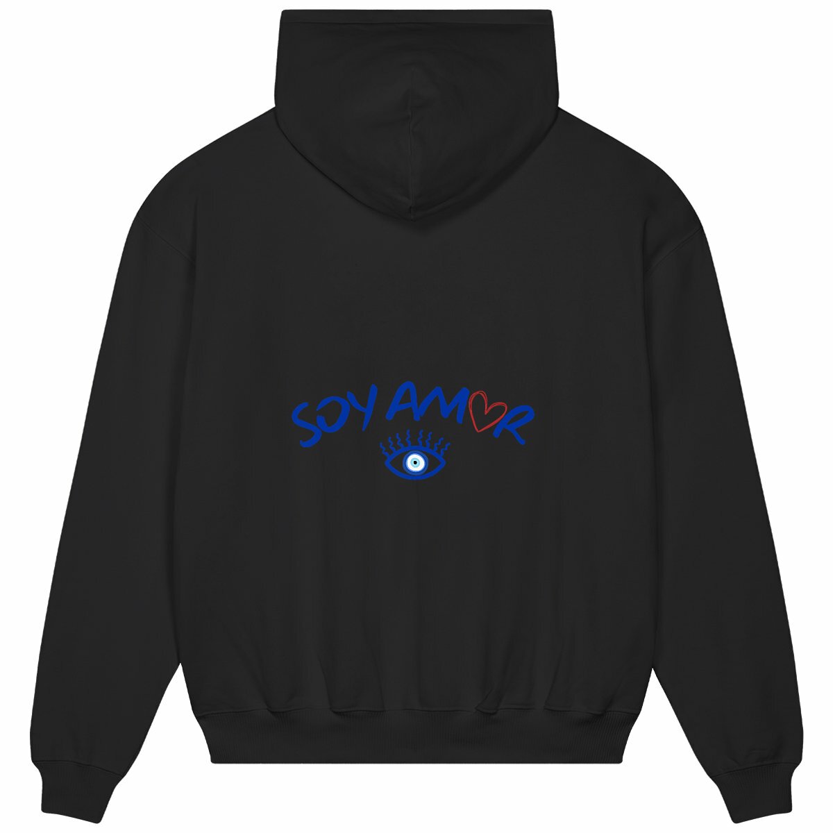 SOY AMOR EYES - Hoodie - dos_noir